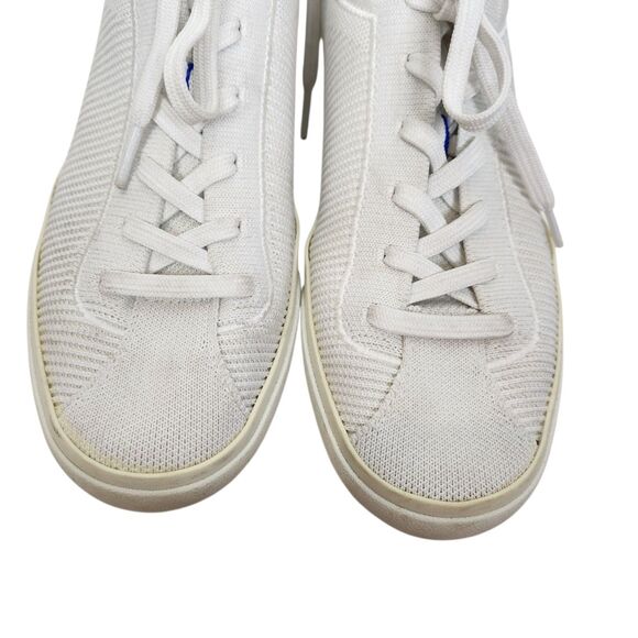 ROTHY'S Shoes Womens 8‎ White Cream The Lace Up Sneaker ROTHYS Cushioned - Picture 8 of 8